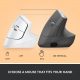 Logitech Lift verticale ergonomische muis, draadloos - wit Logitech Lift verticale ergonomische muis, draadloos - wit