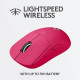 Logitech G PRO X (Superlight Draadloos) - Magenta