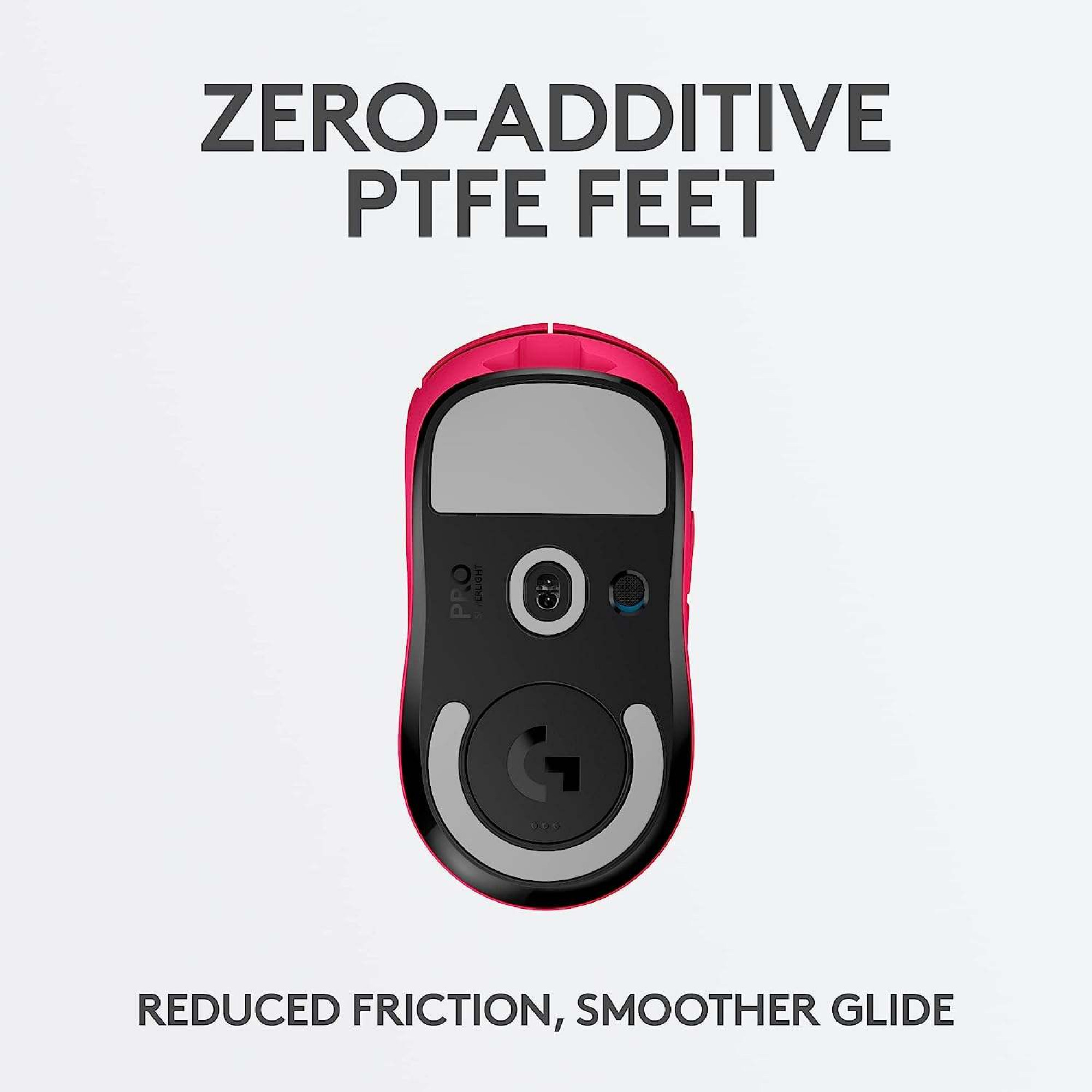 Logitech G PRO X (Superlight Draadloos) - Magenta