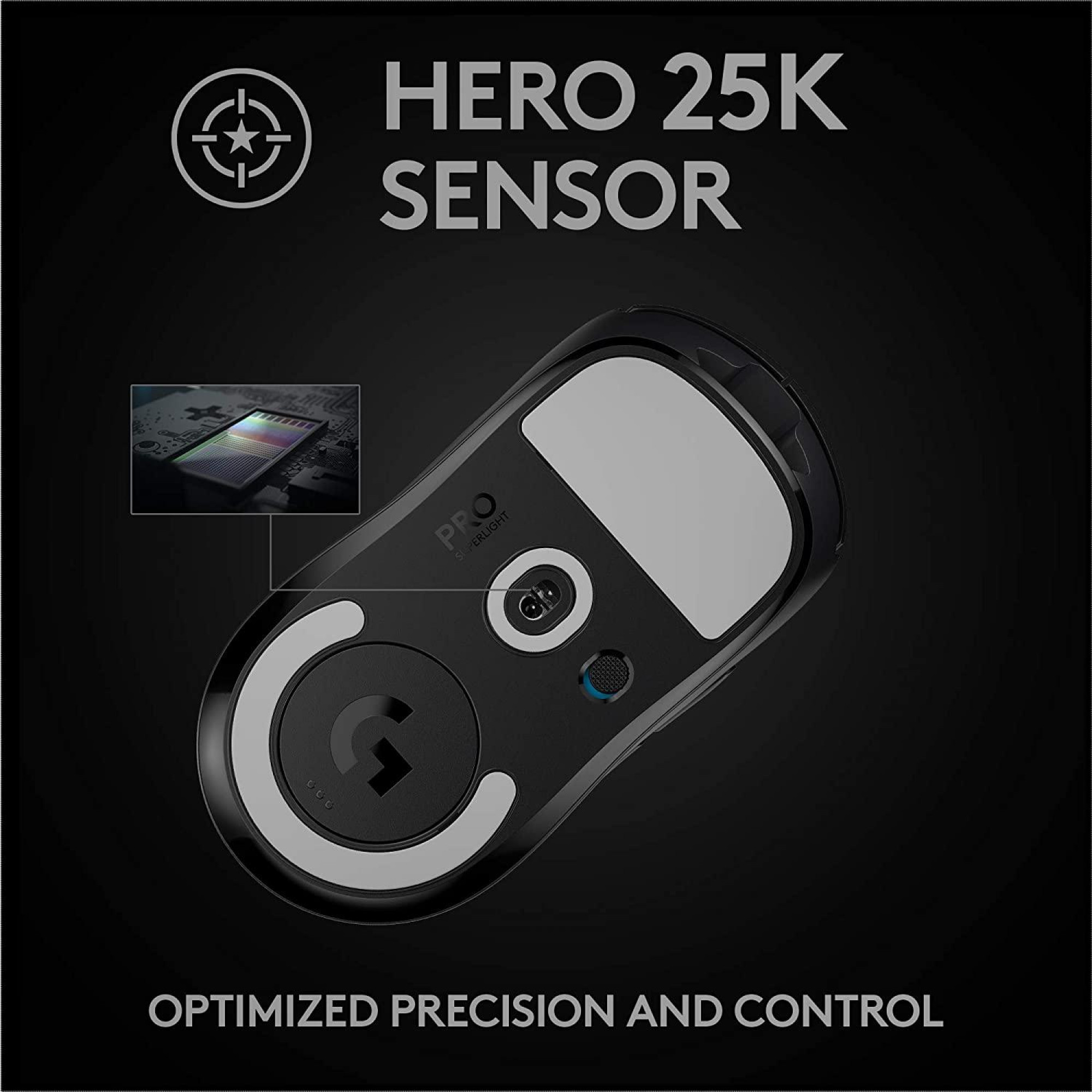 Logitech G PRO X (Superlight Draadloos) - Zwart