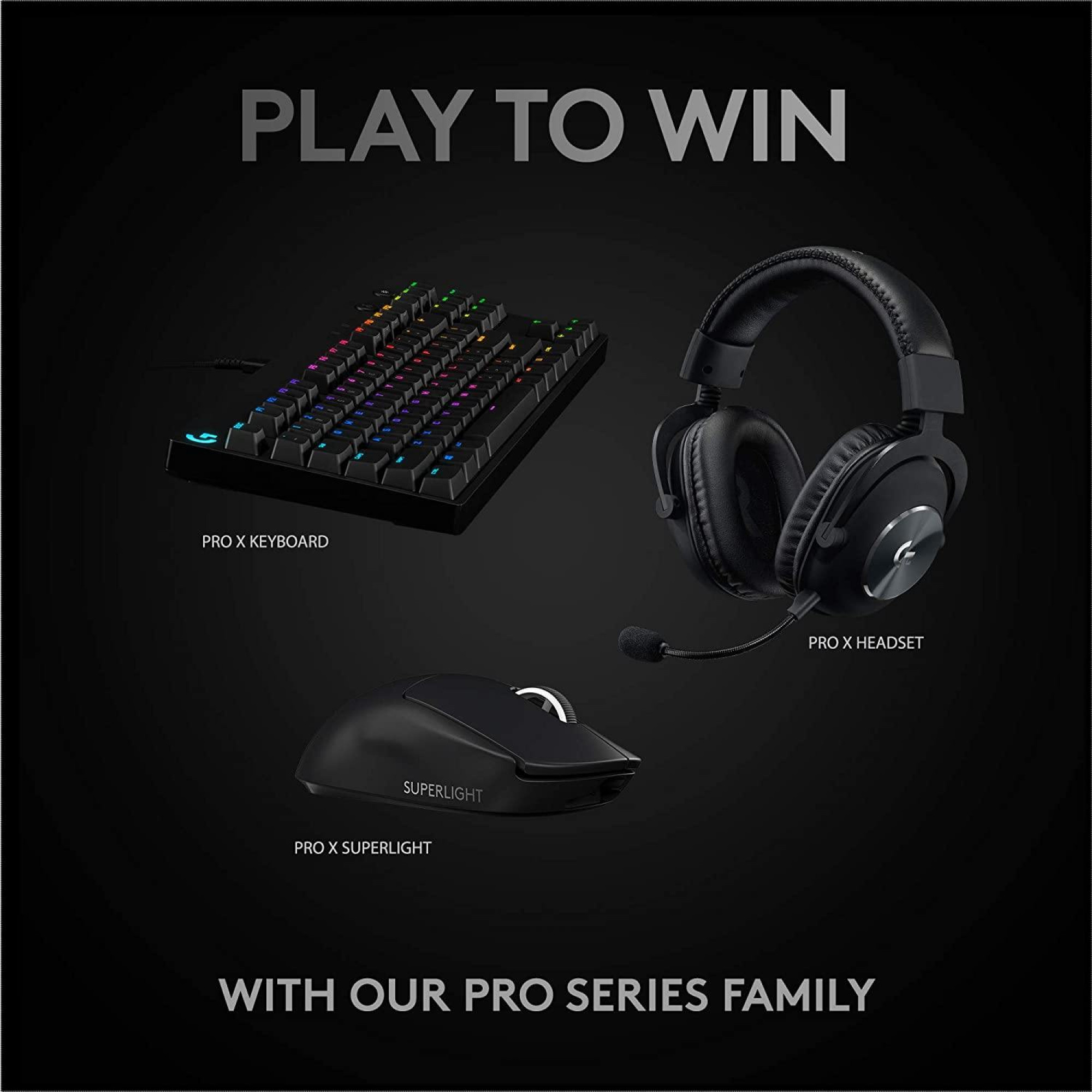Logitech G PRO X (Superlight Draadloos) - Zwart
