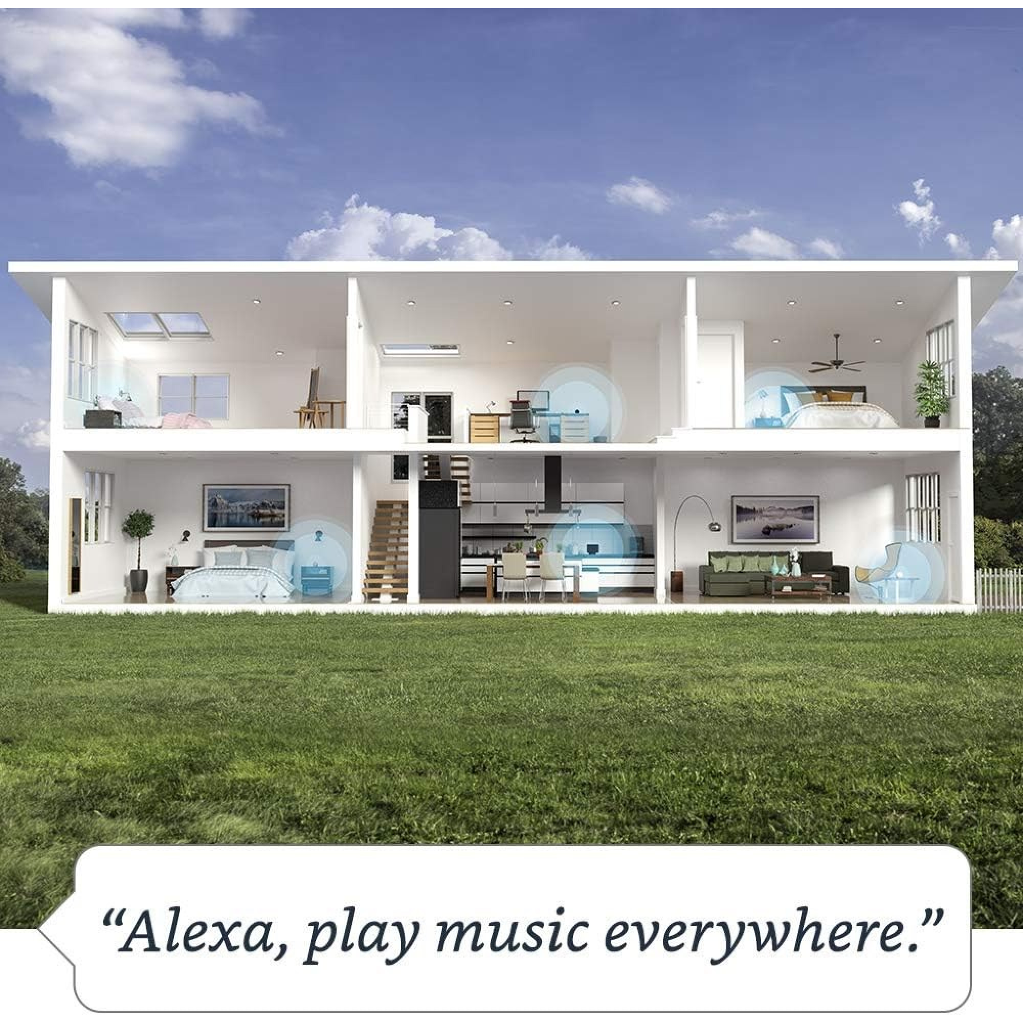 Amazon Echo (4e generatie) - Glacier White Amazon Echo (4e generatie) - Glacier White