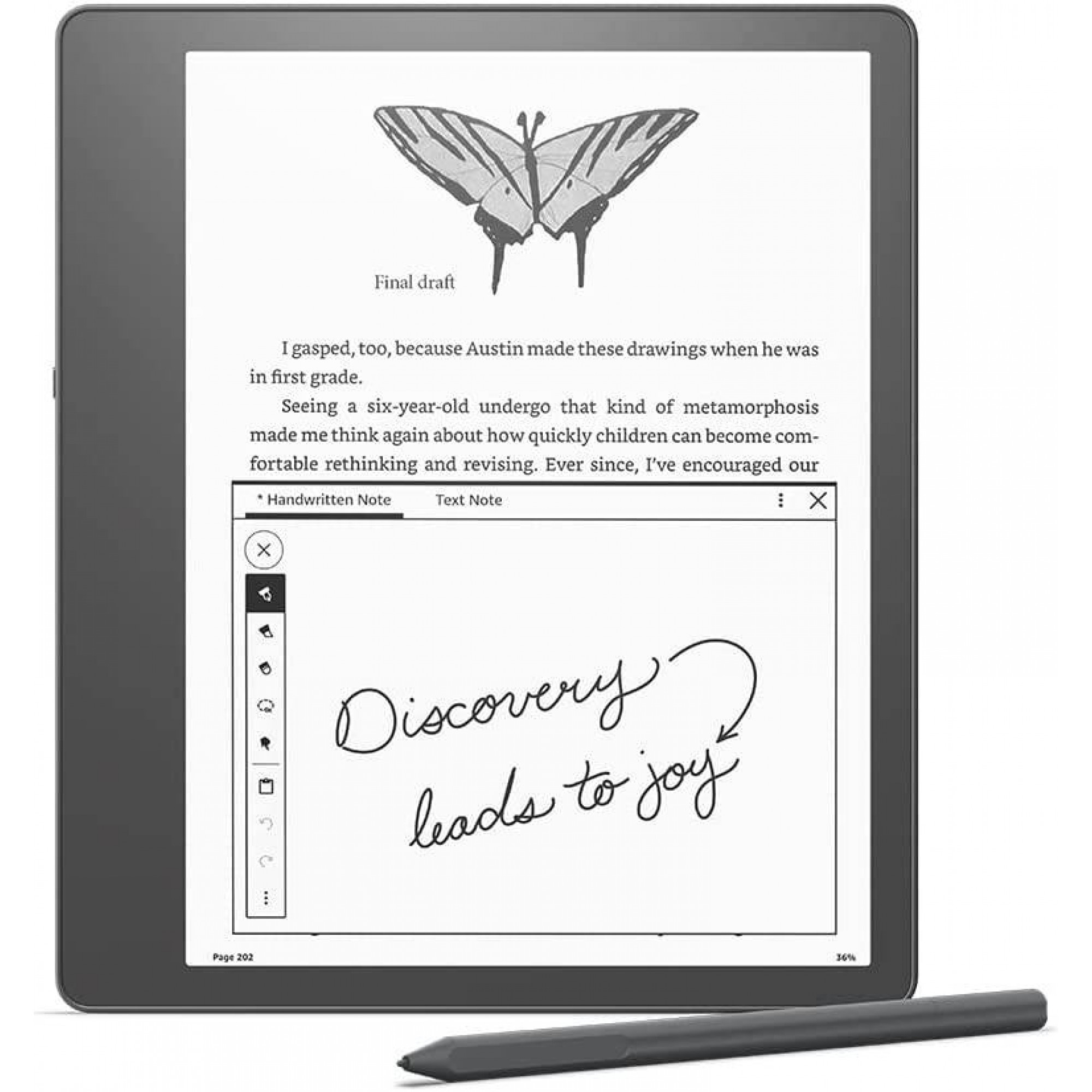Amazon Kindle Scribe (Premium-pen) 64GB - Zwart