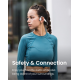 SHOKZ OpenMove beengeleidingshoofdtelefoon - wit SHOKZ OpenMove beengeleidingshoofdtelefoon - wit