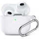 Siliconen hoesje voor Apple AirPods - Wit